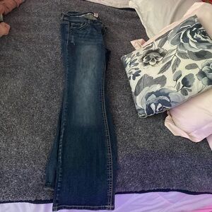 size 14 long worn once flared at the end they’re super cute just too big for me